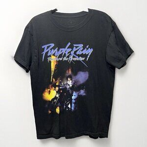 Prince Purple Rain T-Shirt L Official Estate‎ The Revolution